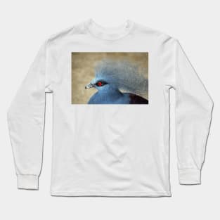 Common Crowned Pigeon Long Sleeve T-Shirt